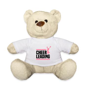 Cheer Graphic Cheerleading Cheerleader Gymnast Dan - Teddy - Weiß - Vorne