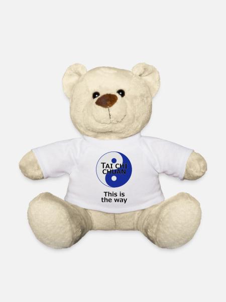 Tai Chi Chuan This is the way Yin Yang Taiji Vekto - Teddy - Weiß