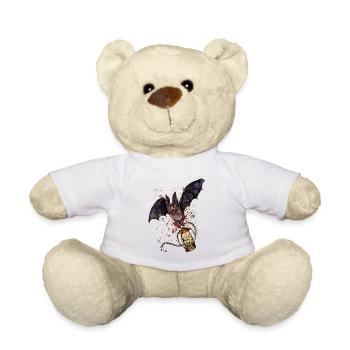Scary Halloween bat - Teddy - Weiß - Vorne