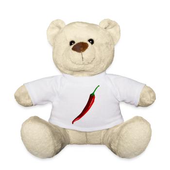 Chilli - Teddy Bear - white - Front