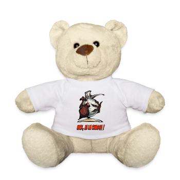 La Bécasse, Moi Je La Chasse ! - Nounours - blanc - Devant