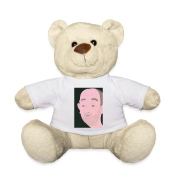 Fld.) Gesicht Face Fratz - Teddy - Weiß - Vorne