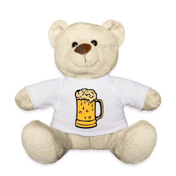 Bier Bier verre2203 - Teddy - Weiß - Vorne