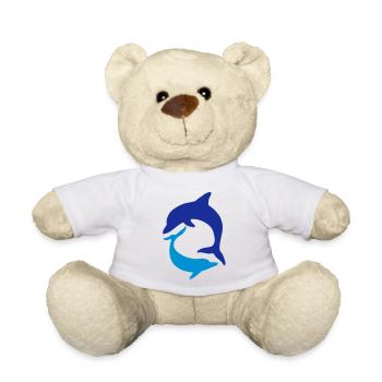 delphin - Teddy - Weiß - Vorne