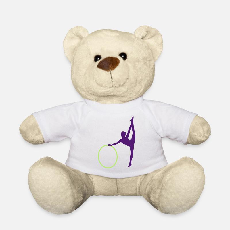 Gymnastique rythmique - Nounours - blanc