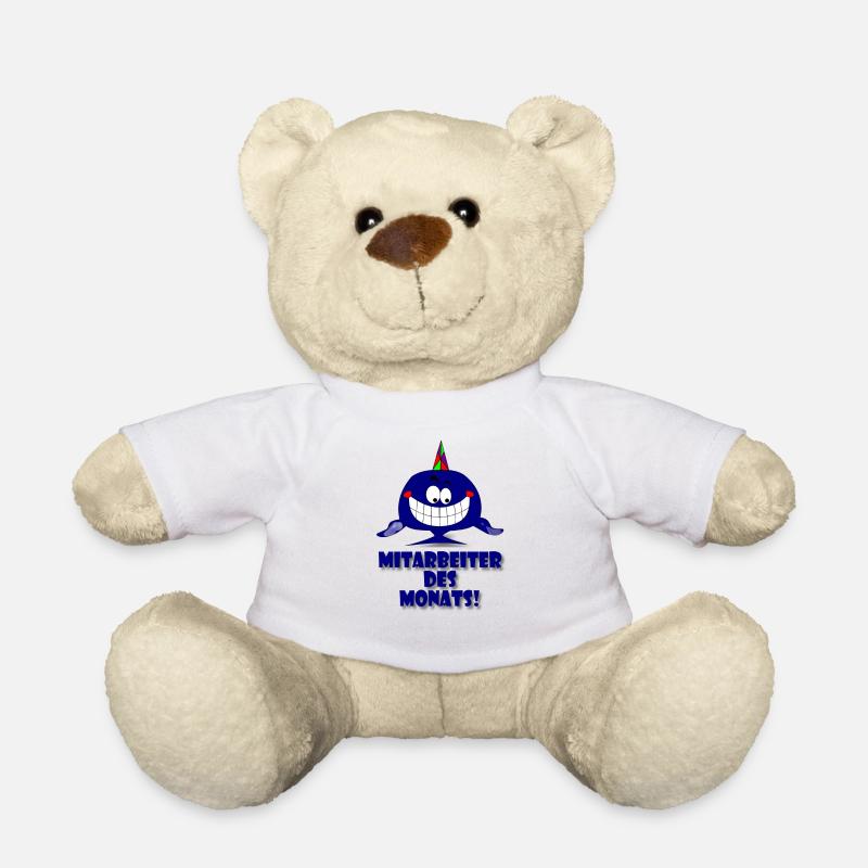 Employé du mois - Nounours - blanc