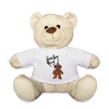 Greifer King, Teddy am Greifarm, Geschenkidee, - Teddy - Weiß - Vorne