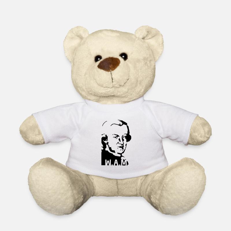 Mozart - Nounours - blanc