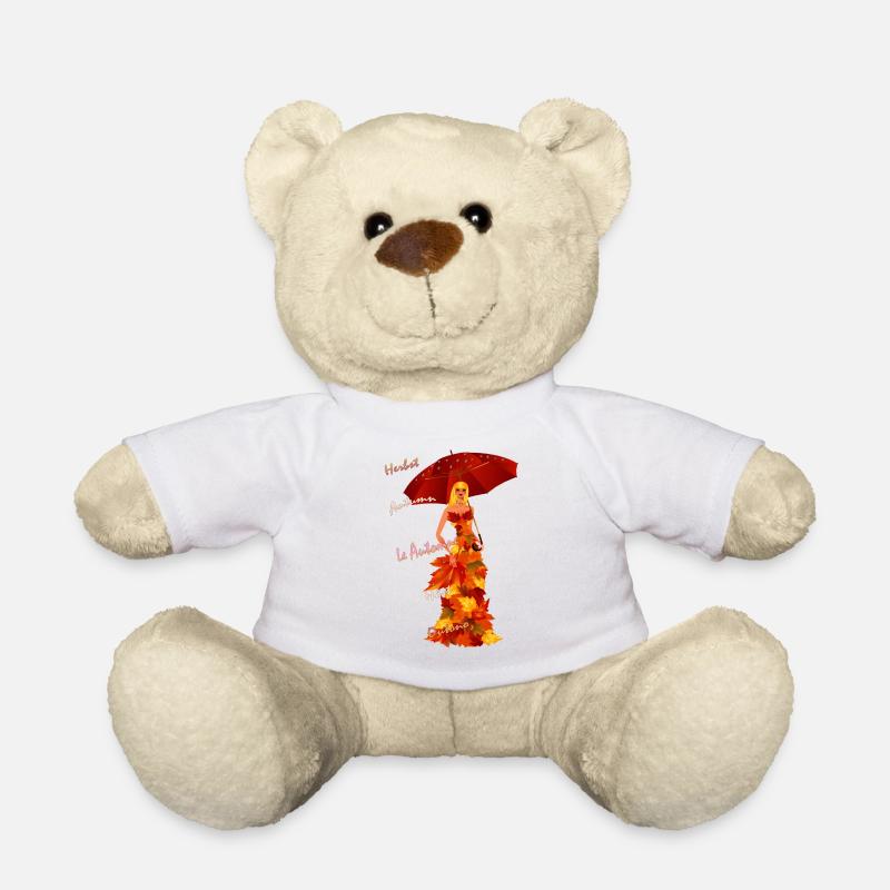 Herbst - Teddy - Weiß