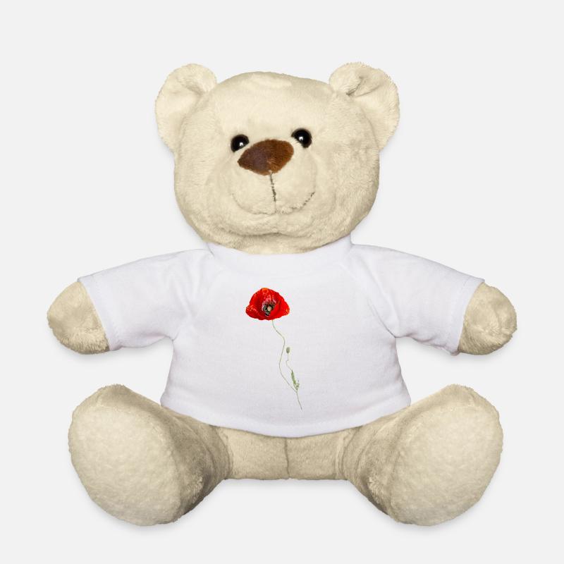 pavot - Nounours - blanc