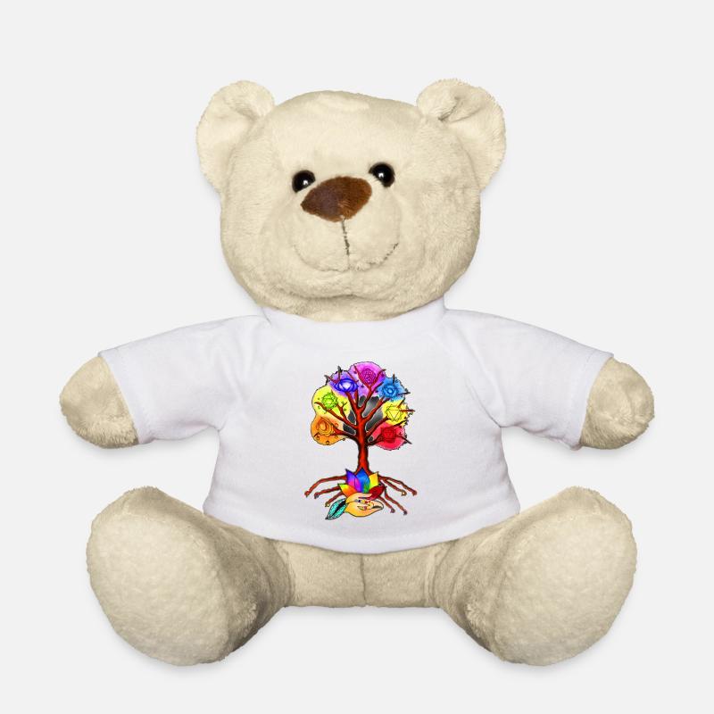 Chakra - Teddy Bear - white