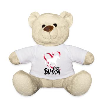 Best Friend Horse - Teddy Bear - white - Front