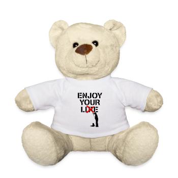 Réjouissez-vous du mensonge - Nounours - blanc - Devant