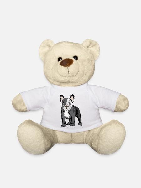 French Bulldog - Teddy Bear - white
