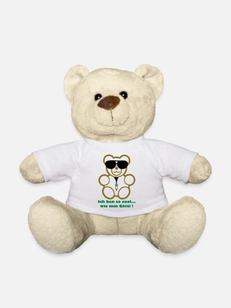 Ich ben so cool wie min Götti - Teddy - Weiß