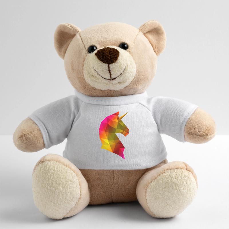 Licorne Lowpoly Rainbow 3D Nounours