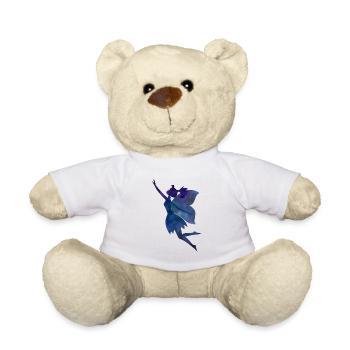 Silhouette de Fairy Galaxy - Nounours - blanc - Devant