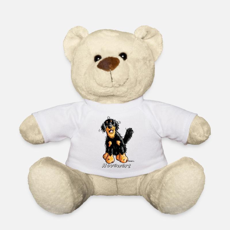 Fröhlicher Hovawart - Teddy - Weiß