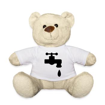 water - Teddy Bear - white - Front