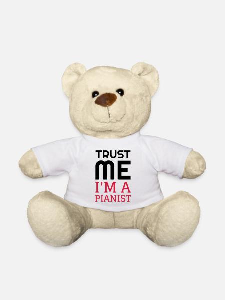 Klavier Piano Musik Musiker Musikerin - Teddy - Weiß