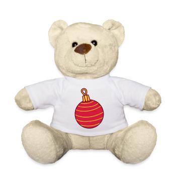 Beau design babiole - Nounours - blanc - Devant