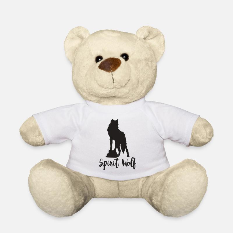 SPIRIT WOLF - Nounours - blanc