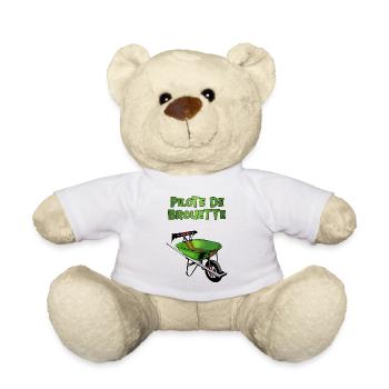 Schubkarre Fahrer - Teddy - Weiß - Vorne