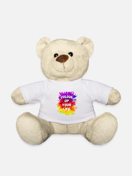 Colour Up Your Life - Teddy - Weiß