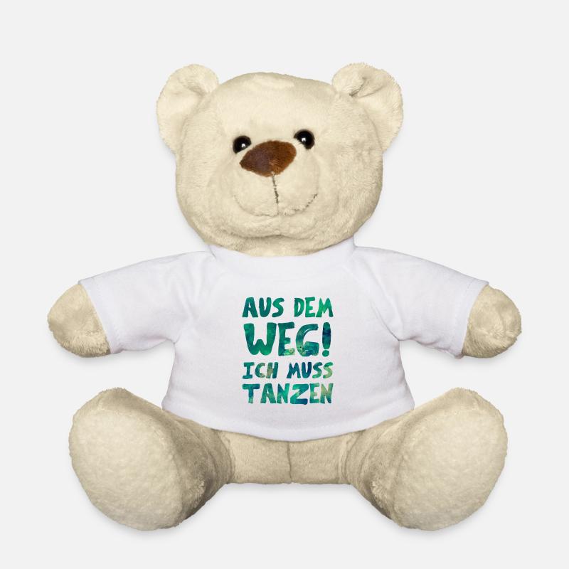 AUS DEM WEG ICH MUSS TANZEN - Teddy - Weiß