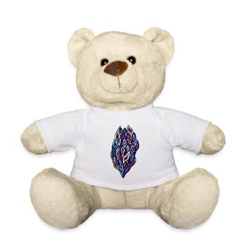 Vulvas - Teddy Bear - white - Front