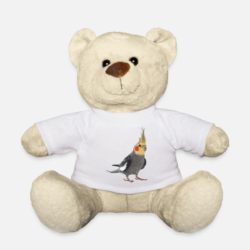 Nymphenkakadu - Teddy - Weiß
