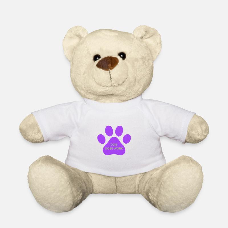 Nase Arbeitshund - Teddy - Weiß