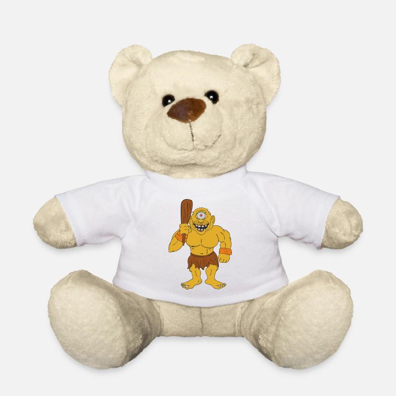 cyclope - Nounours - blanc
