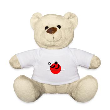 Japan Summer Sports Table tennis - Teddy Bear - white - Front