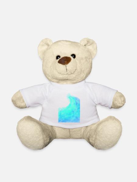 Welle Ozean Meer - Teddy - Weiß