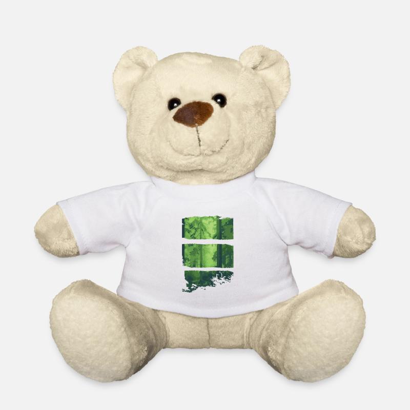 FORÊT - Nounours - blanc