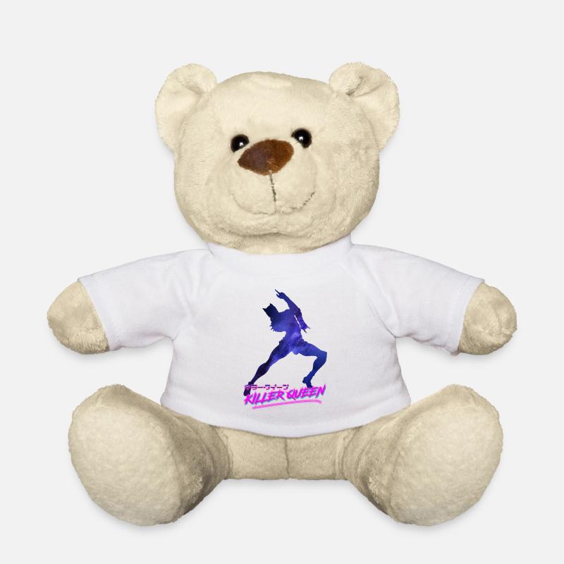 Killer Queen Outrun - Teddy Bear - white