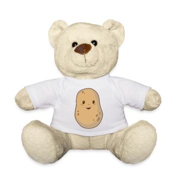 Kartoffel Gemüse Kartoffeln Ernte Garten Bauer Bio - Teddy - Weiß - Vorne
