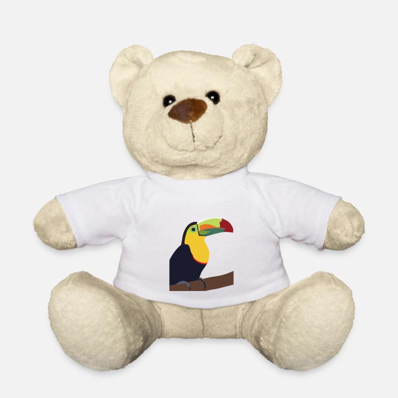 Timmy, le Toucan - Nounours - blanc