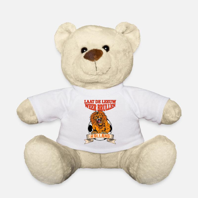 Lasst den Löwen brüllen - Teddy - Weiß
