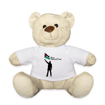 Freies Palästina - Teddy - Weiß - Vorne