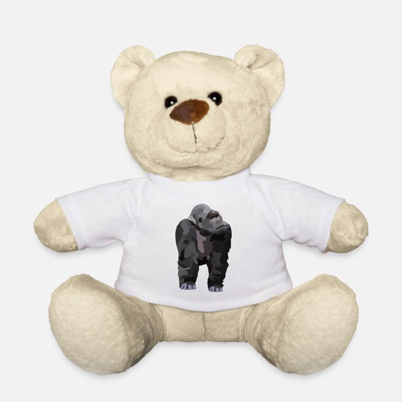 Gio, the gorilla - Teddy Bear - white