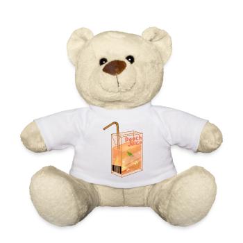 Fresh Peach Juice - Teddy Bear - white - Front