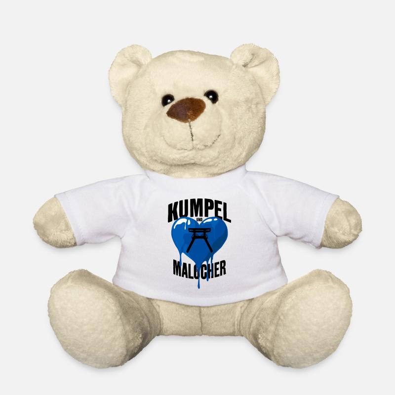 KUMPEL UND MALOCHER RUHRPOTT RUHRGEBIET - Teddy - Weiß