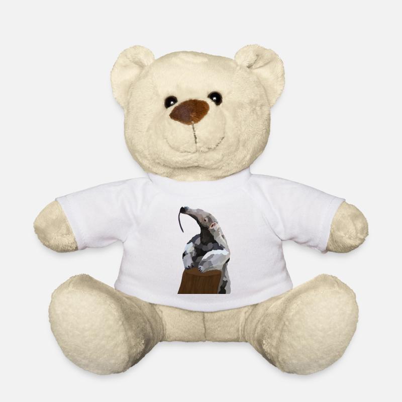 Antonio, l’ours fourmi - Nounours - blanc
