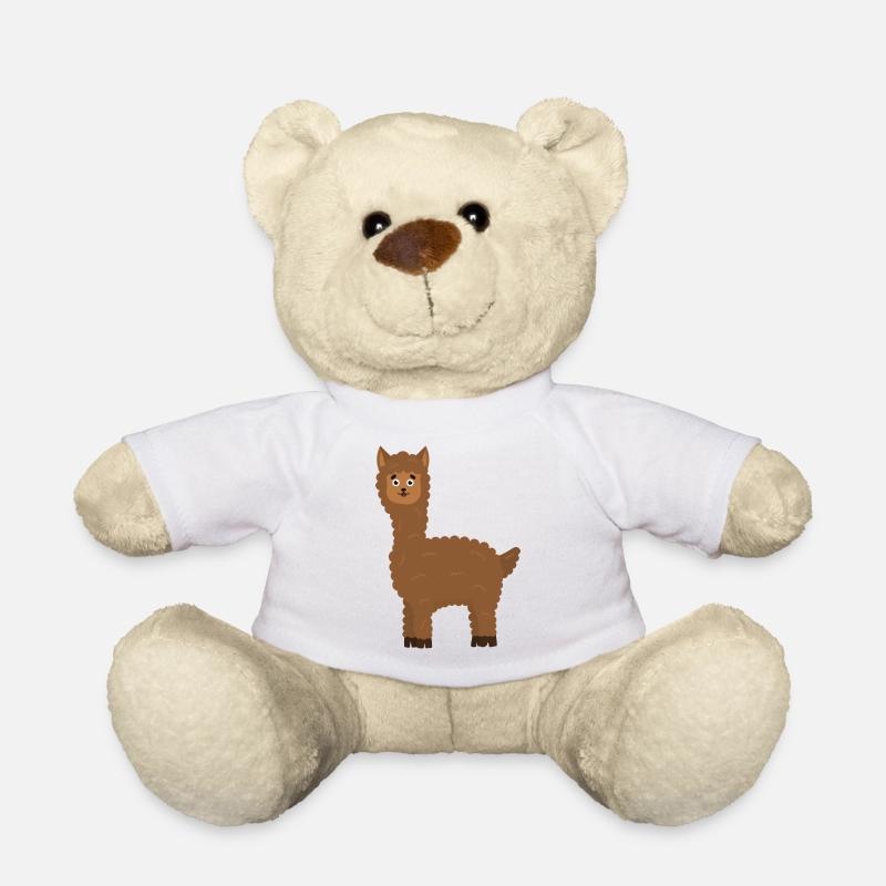 Alpaka - Teddy - Weiß