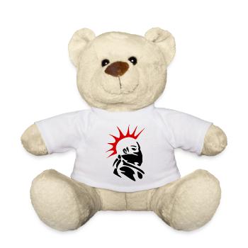 Punk - Nounours - blanc - Devant