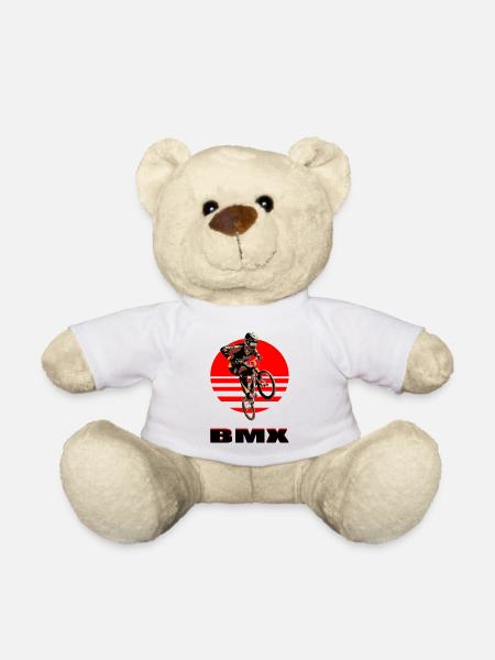 Vélo BMX - Nounours - blanc