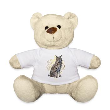 Lynx - Teddy Bear - white - Front