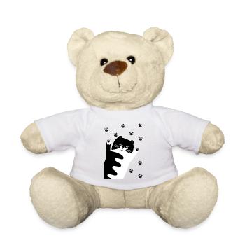 Schwarz-Weiße Katze - Teddy - Weiß - Vorne